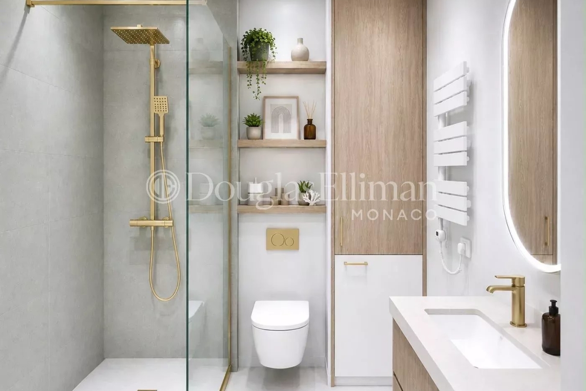 Appartement de luxe à louer à Beausoleil, 1 700 €, Photo 3