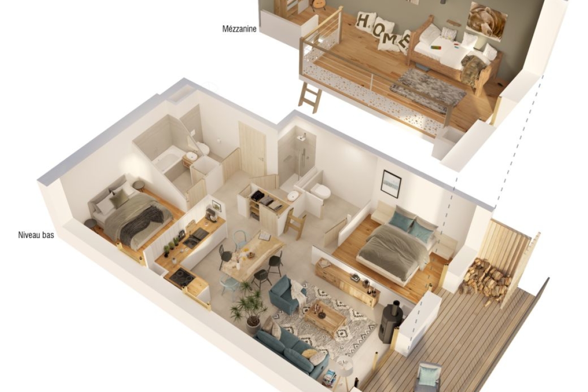 Luxury Apartment for sale in Hauteluce, 461 000 €, Photo 5