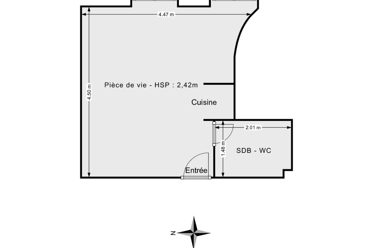Appartement de luxe à vendre à Paris 12ème, 226 000 €, Photo 7
