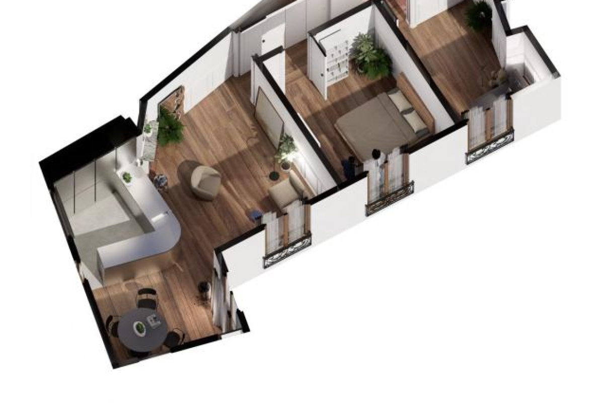 Appartement de luxe à vendre à Paris 1er, 647 000 €, Photo 2