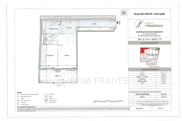 Appartement de luxe à vendre à Roquebrune-Cap-Martin, 680 000 €, Photo 4