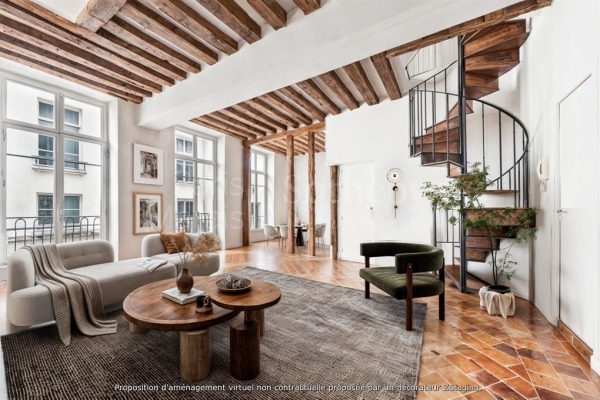 Appartement de luxe à vendre à Paris 3Ème, 1 800 000 €