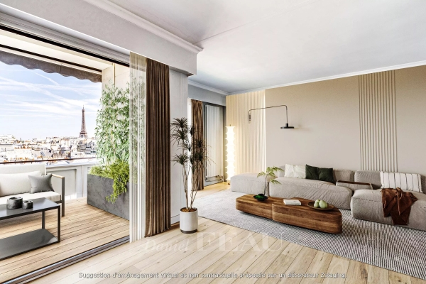 Appartement de luxe à vendre à Paris 16ème, 2 800 000 €, Photo 2