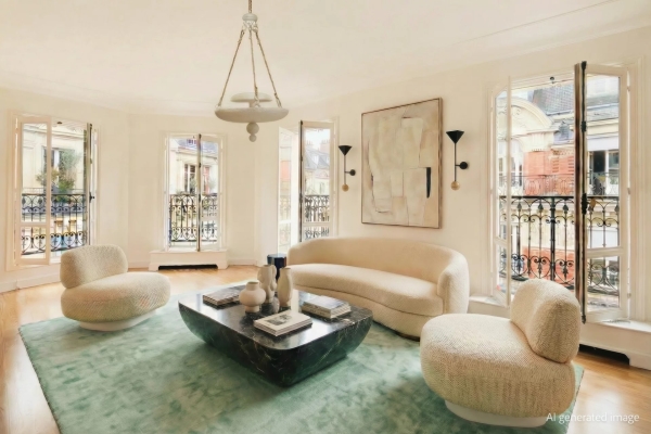 Appartement de luxe à louer à Paris 7Ème, 19 500 €, Photo 1