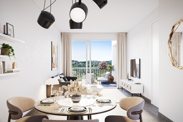Appartement de luxe à vendre à La Turbie, 615 000 €, Photo 1
