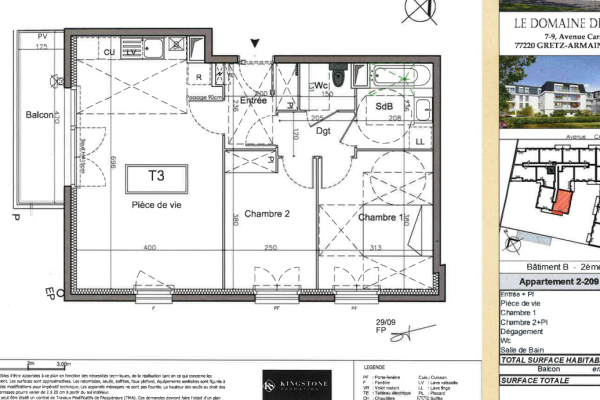 Appartement de luxe à vendre à Gretz-Armainvilliers, 295 000 €, Photo 3