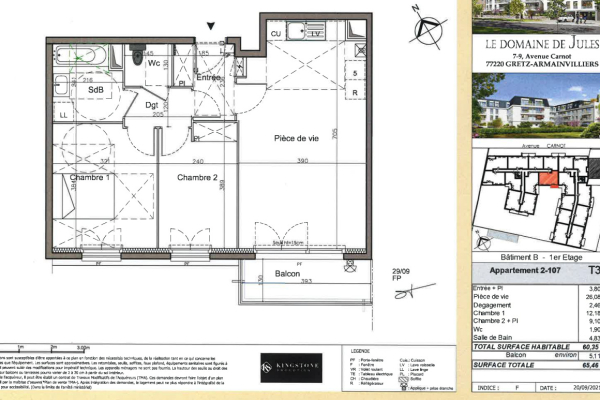 Appartement de luxe à vendre à Gretz-Armainvilliers, 282 000 €, Photo 5