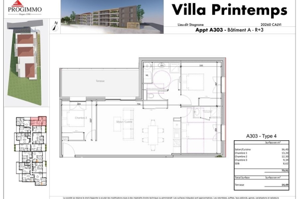 Appartement de luxe à vendre à Calvi, 566 995 €, Photo 1