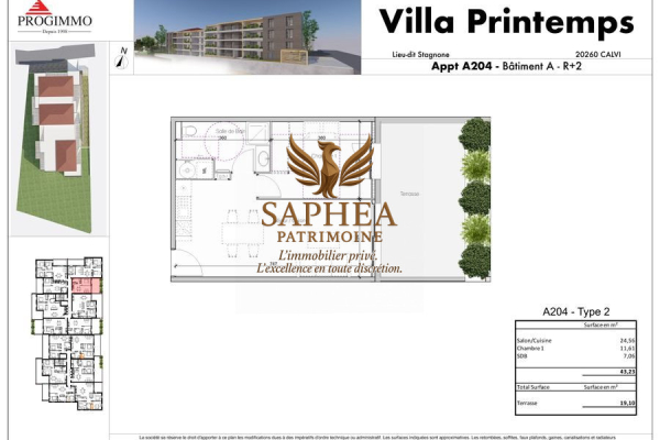 Appartement de luxe à vendre à Calvi, 298 000 €, Photo 1