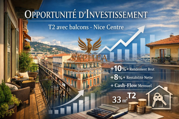 Appartement de luxe à vendre à Nice, 216 990 €, Photo 1