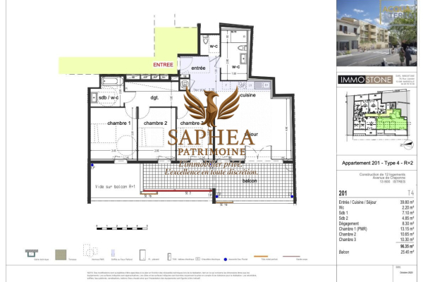 Appartement de luxe à vendre à Istres, 395 000 €, Photo 1