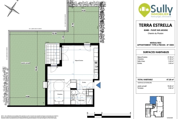 Appartement de luxe à vendre à Puget-sur-Argens, 240 000 €, Photo 2