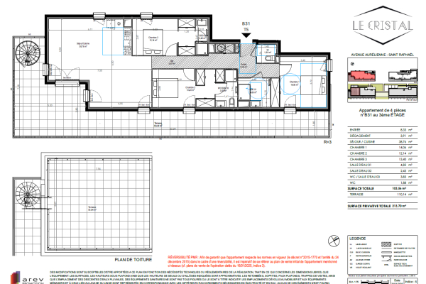 Luxury Apartment for sale in Saint-Raphaël, 776 000 €, Photo 3