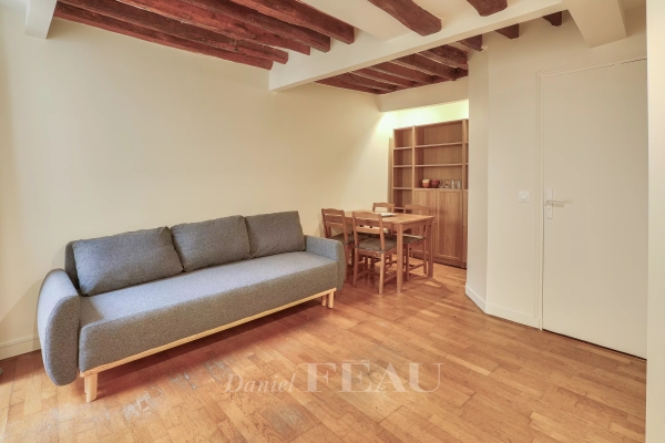 Appartement de luxe à louer à Paris 4Ème, 1 350 €, Photo 1