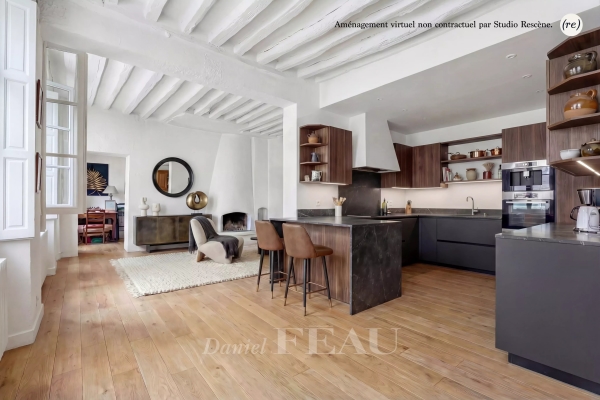 Appartement de luxe à vendre à Paris 3Ème, 850 000 €, Photo 1