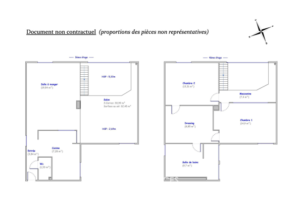 Appartement de luxe à vendre à Paris 18Ème, 1 450 000 €, Photo 3