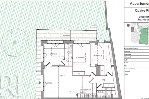 Appartement de luxe à vendre à Mouans-Sartoux, 570 000 €, Photo 5