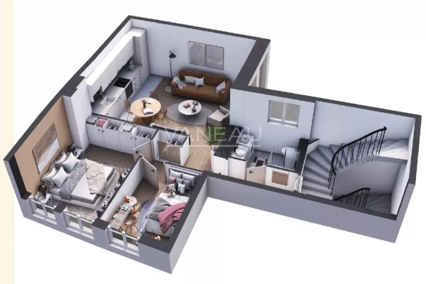Luxury Apartment for sale in Paris 4Ème, 638 000 €, Photo 6