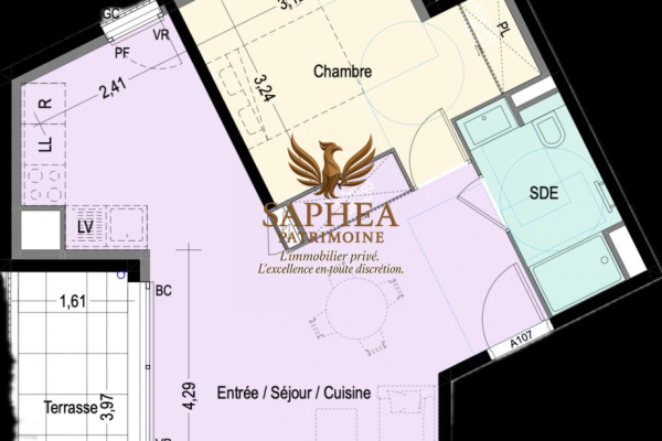 Appartement de luxe à vendre à Fréjus, 325 000 €, Photo 1