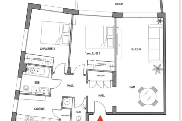 Appartement de luxe à vendre à Monaco, 3 850 000 €, Photo 2