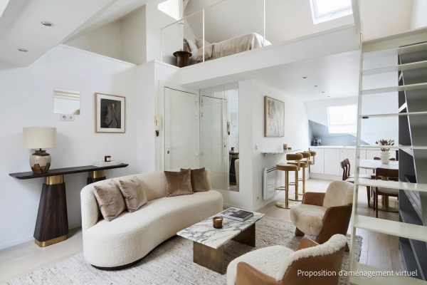Luxury Apartment for sale in Paris 6Ème, 450 000 €, Photo 1