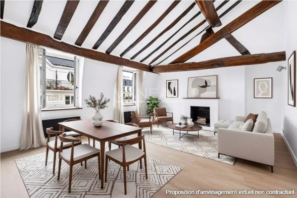 Luxury Apartment for sale in Paris 6ème, 800 000 €, Photo 2