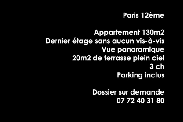 Appartement de luxe à vendre à Paris 12Ème, 1 735 000 €, Photo 1