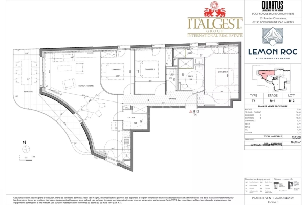 Luxury Apartment for sale in Roquebrune-Cap-Martin, 798 000 €, Photo 1