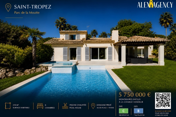 Maison de luxe à vendre à Saint-Tropez, 5 750 000 €, Photo 1