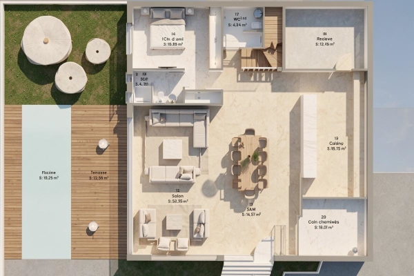 Maison de luxe à vendre à Bordeaux, 990 000 €, Photo 4