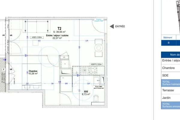 Appartement de luxe à vendre à Antibes, 310 000 €, Photo 3