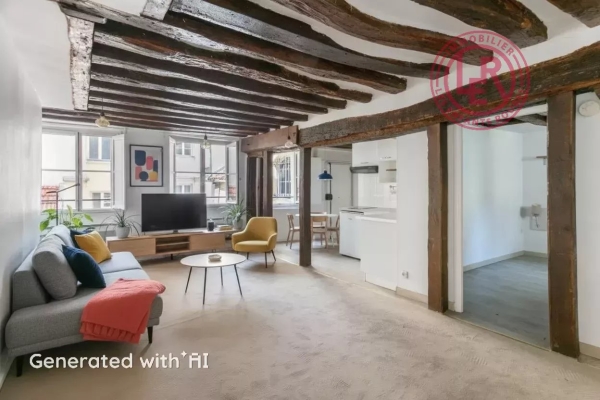 Appartement de luxe à vendre à Paris 4ème, 558 000 €