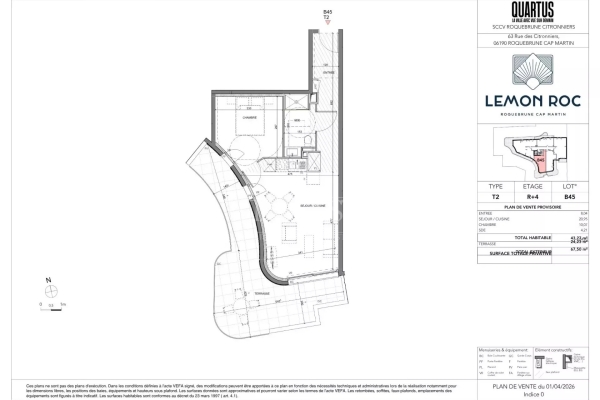 Luxury Apartment for sale in Roquebrune-Cap-Martin, 438 000 €, Photo 1