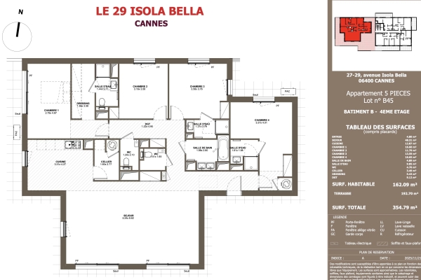 Luxury Apartment for sale in Cannes, 2 850 000 €, Photo 4