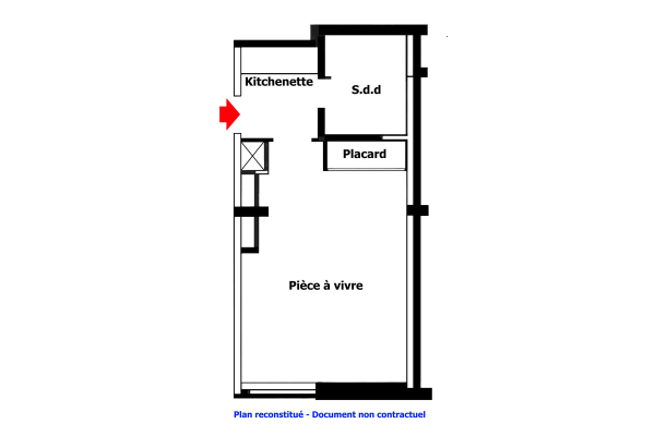 Appartement de luxe à louer à Monaco, 2 650 €, Photo 7