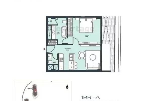 Appartement de luxe à vendre à Bakou, 308 425 €, Photo 4