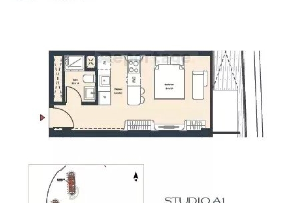 Appartement de luxe à vendre à Bakou, 85 840 €, Photo 5