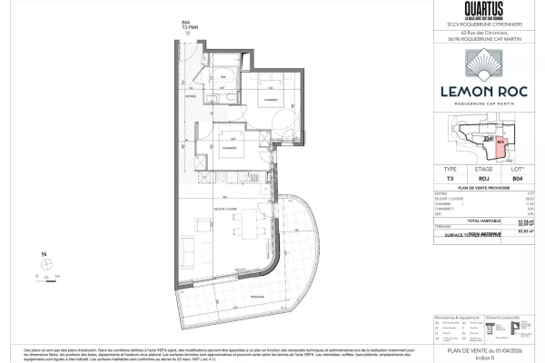 Luxury Apartment for sale in Roquebrune-Cap-Martin, 540 000 €, Photo 1
