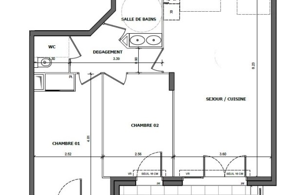 Appartement de luxe à vendre à Antibes, 534 000 €, Photo 2