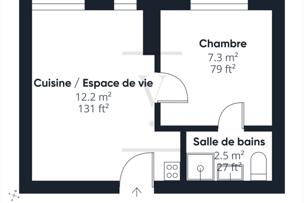 Appartement de luxe à vendre à Paris 11ème, 241 500 €, Photo 6