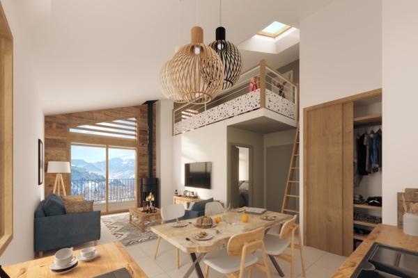 Luxury Apartment for sale in Hauteluce, 461 000 €, Photo 4