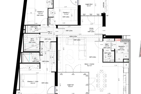 Appartement de luxe à vendre à Soorts-Hossegor, 1 410 000 €, Photo 4
