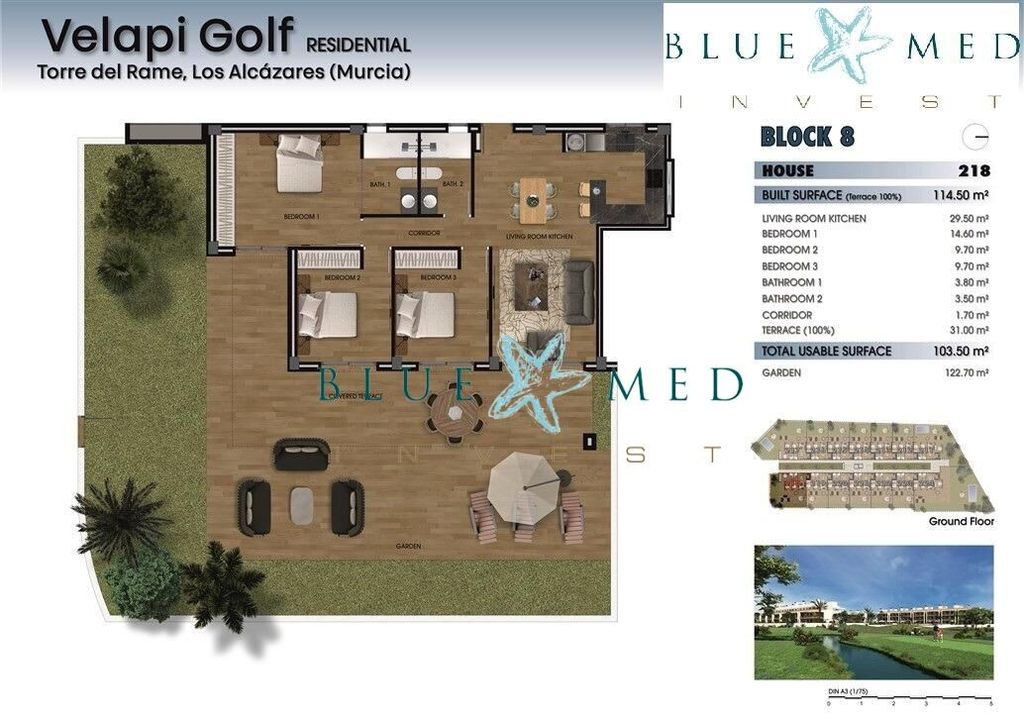 Maison de luxe à vendre à Los Alcázares, 685 000 €, Photo 5