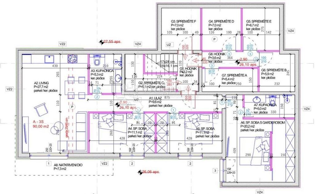 Luxury Apartment for sale in Rogoznica, 418 000 €, Photo 3