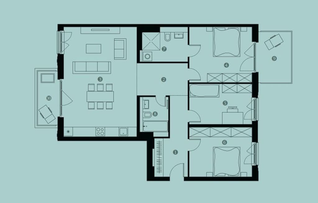 Luxury Apartment for sale in Berlin, 1 003 273 €, Photo 3