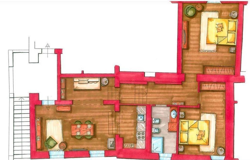 Appartement de luxe à vendre à San Gimignano, 495 000 €, Photo 7