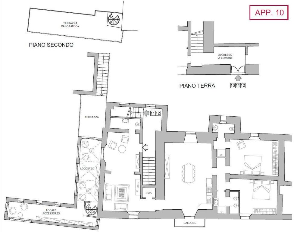 Luxury Apartment for sale in Siena, 735 000 €, Photo 4