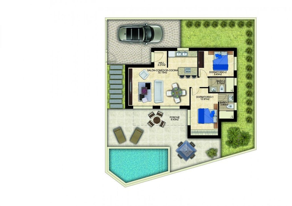 Maison de luxe à vendre à Benijofar, 460 000 €, Photo 3