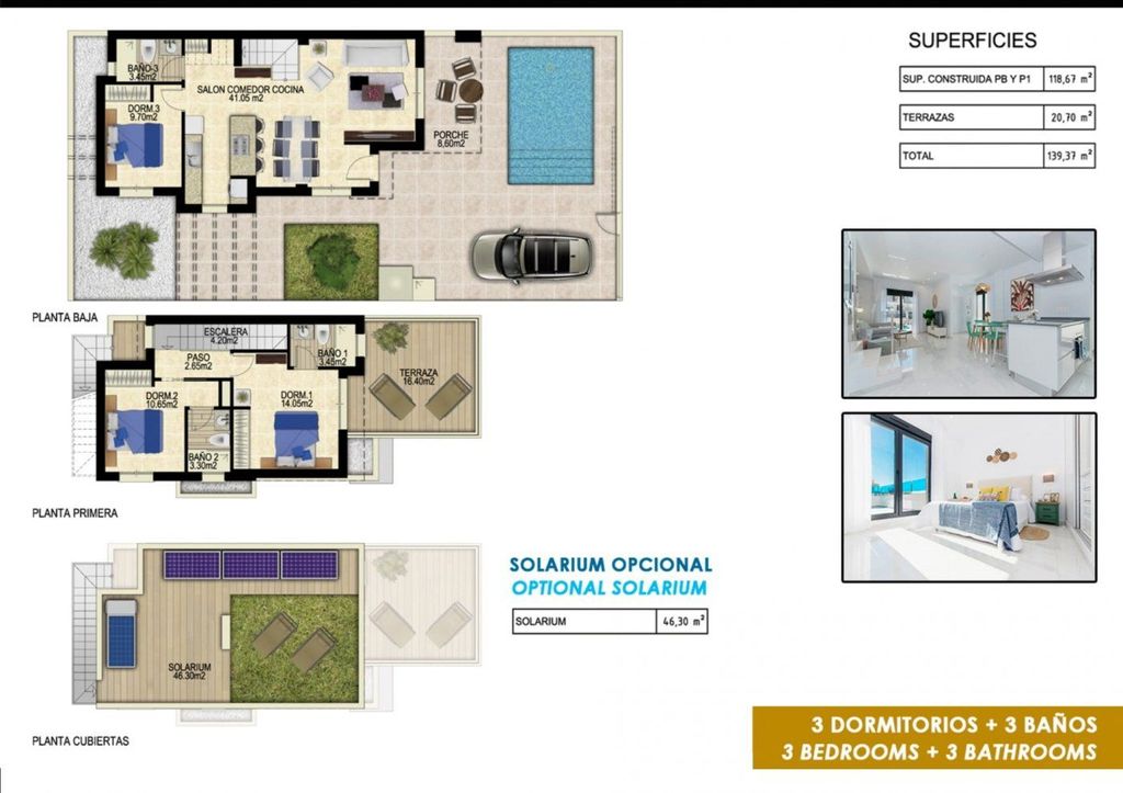Luxury House for sale in Orihuela, 459 000 €, Photo 5
