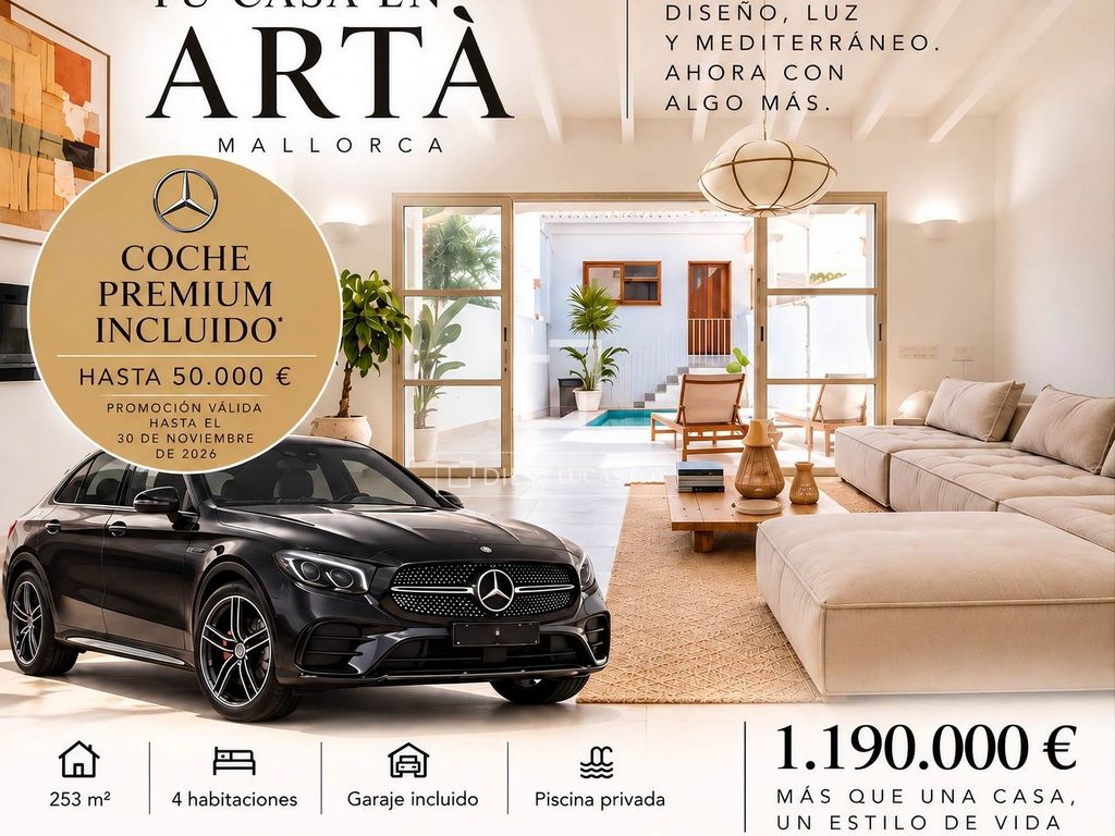 Maison de luxe à vendre à Artà, 1 190 000 €, Photo 2